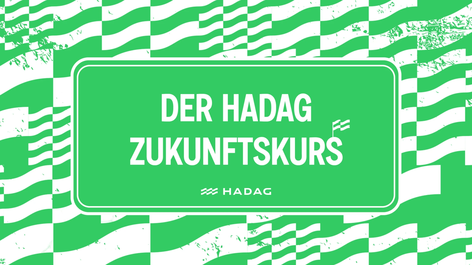 Der HADAG Zukunftskurs