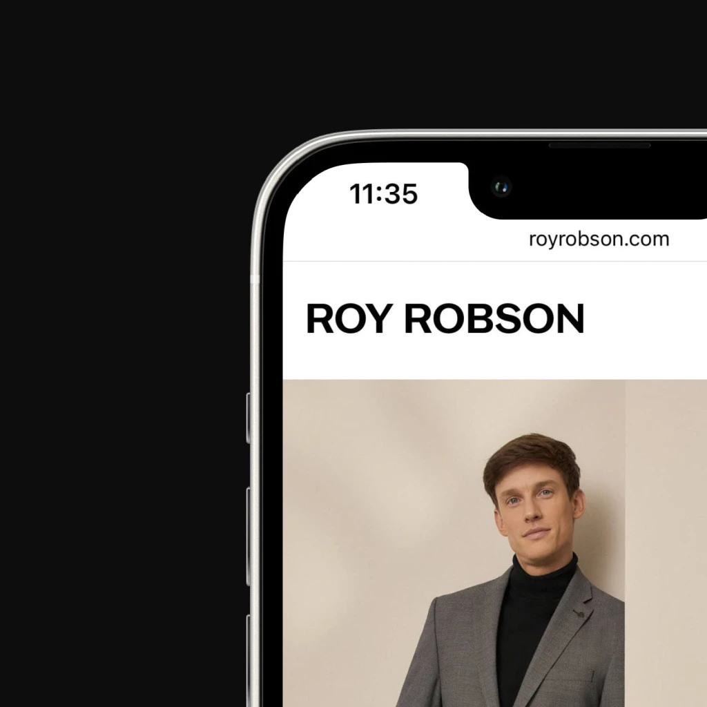 ROY ROBSON Logo-Redesign